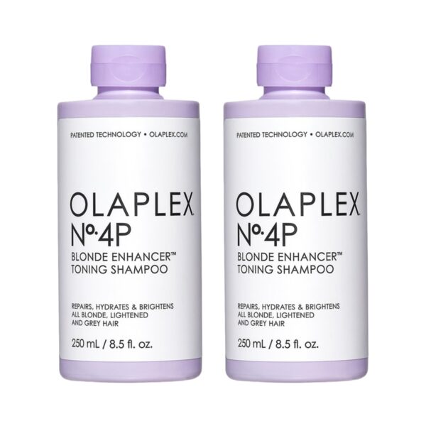 رقم 4-p مجموعة التنغيم الأشقر المعزز Şampuan 250 مل 2'li