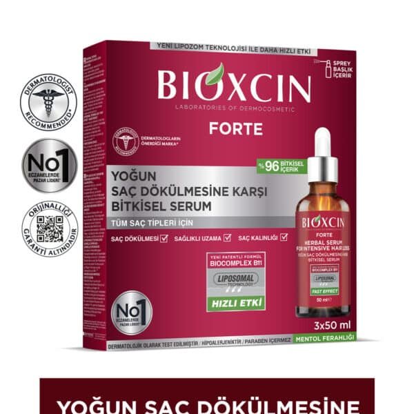 Forte Intensive Anti-Hair Loss Herbal Serum 3X50Ml