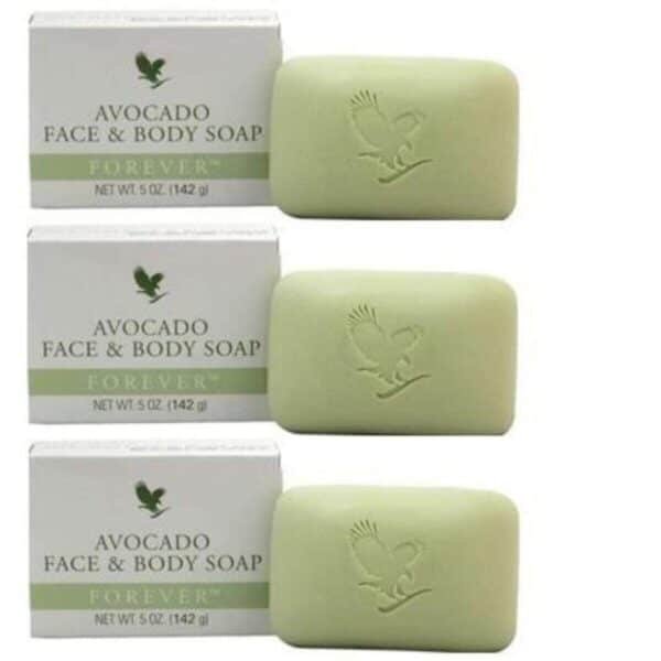 Forever Avocado Body Soap 3 Pieces