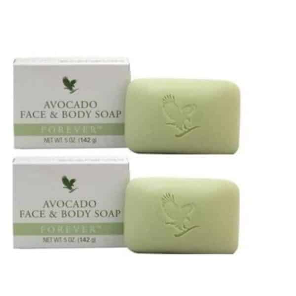 صابون الجسم بالأفوكادو - صابون للوجه والجسم - ١٢٤ غرام - قطعتين