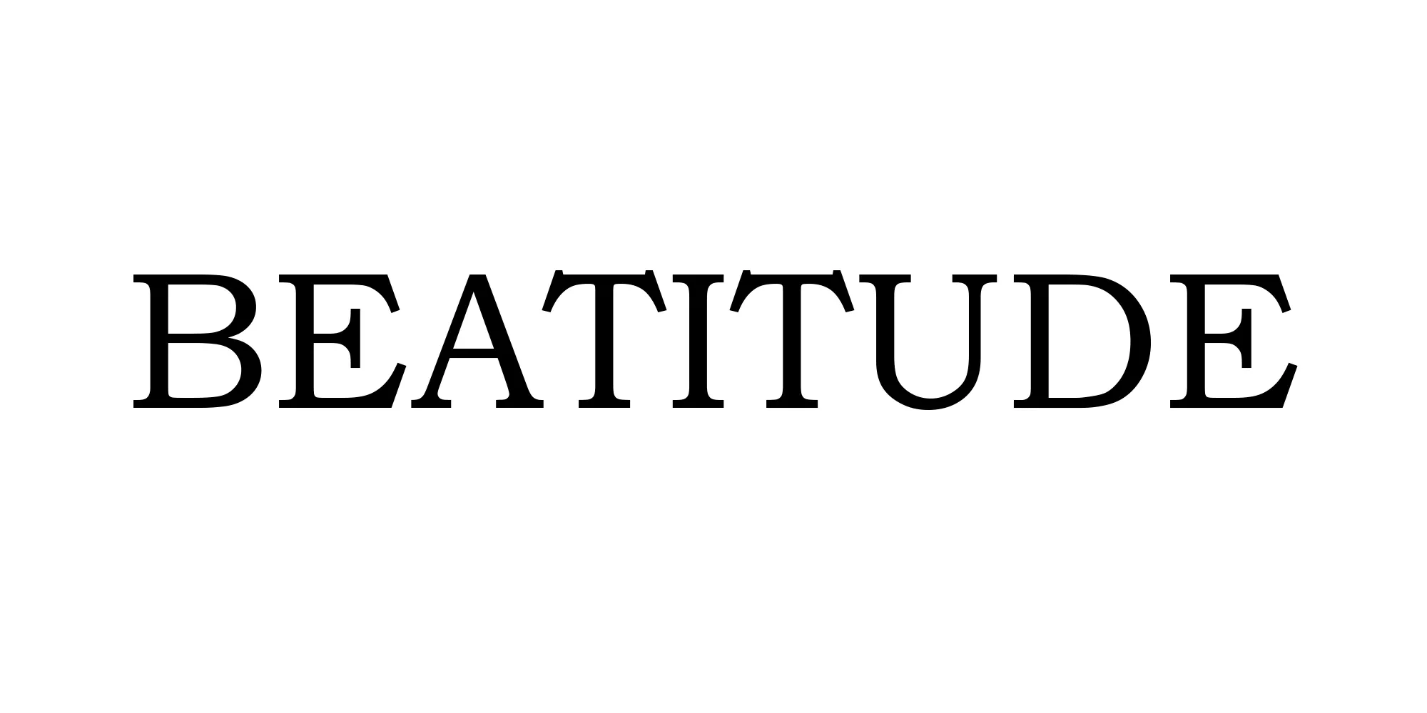 Beatitude